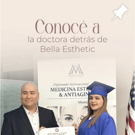 Publicación de Instagram de Bella Esthetic